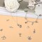 SANNIX 200Pcs Bulk Jewelry Making Charms Tibetan Antique Silver Gold Charm Pendants for DIY Bracelet Necklace Making Crafts